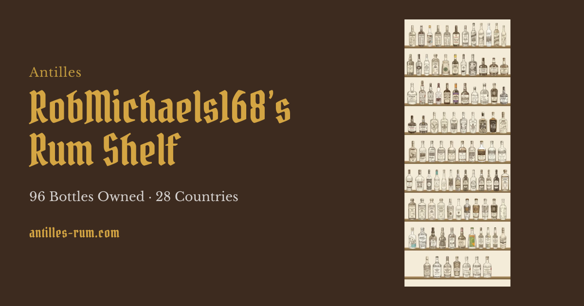 RobMichaels168’s Rum Shelf — Antilles